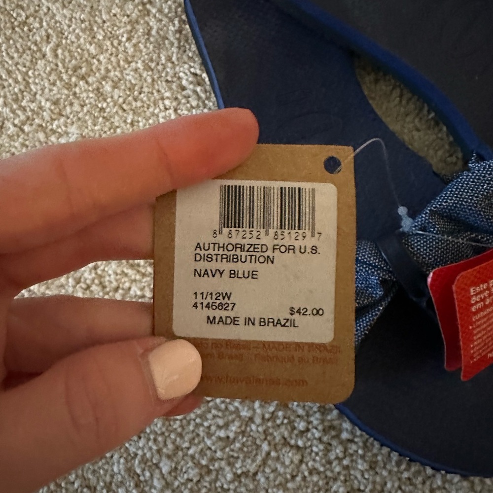 Havaianas Women's You St. Tropez Shine Flip Flops - 11/12 W - Picture 6 of 11